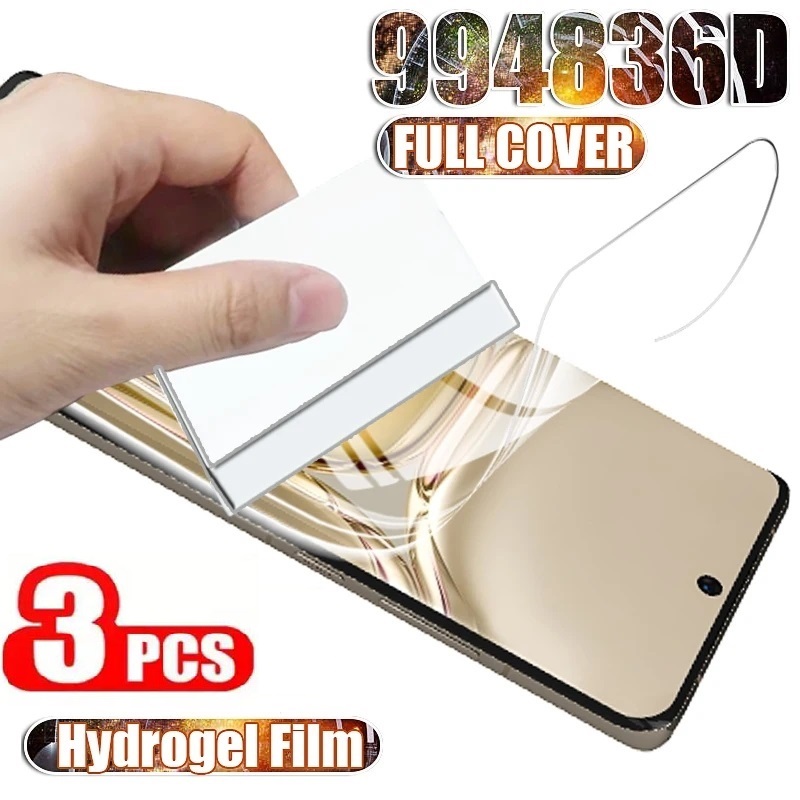 Hydrogel Screen Protector - 3Pcs Full Cover Hydrogel Film For