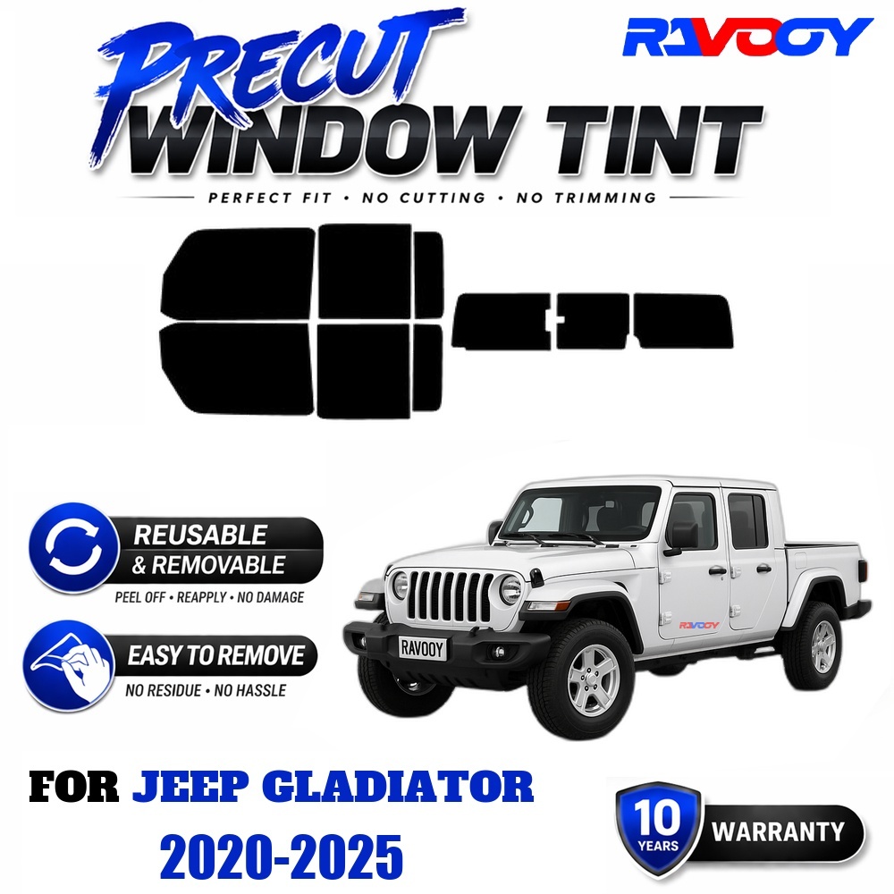 RAVOOY Precut Window Tint, Reu - Air Bubble Remover ulasan dan harga