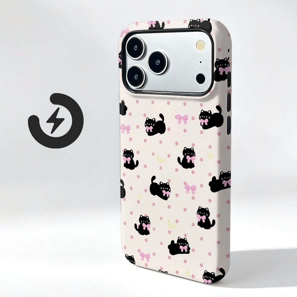 Cute Cat Pattern Magnetic Phon - Vivo X200 ulasan dan harga