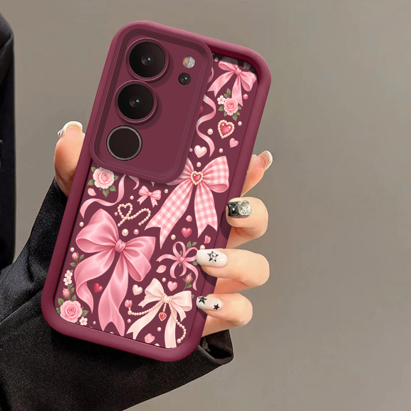 Bowknot Floral Design Phone Ca - Vivo X200 ulasan dan harga