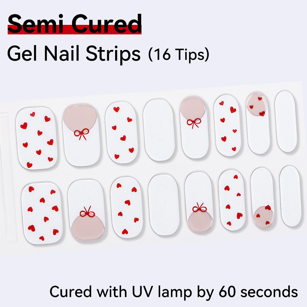 16Tips Valentine's Day Semi-Cu - Full Cover Adhesive ulasan dan harga