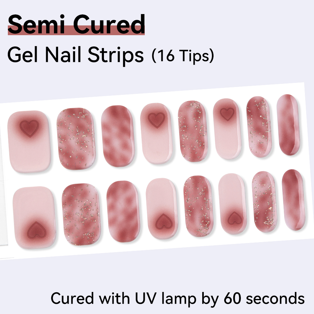 16Tips Valentine's Day Semi-Cu - Full Cover Adhesive ulasan dan harga
