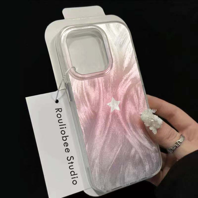 Simple Gradient Pink Heart Cas - Samsung Galaxy S25 ulasan dan harga