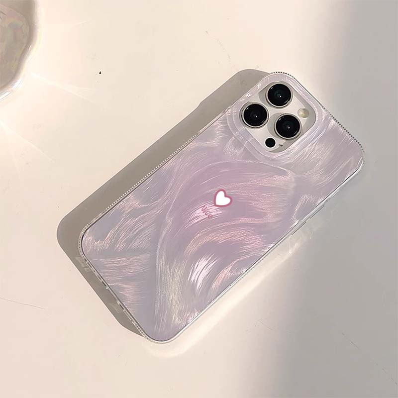 Simple Gradient Pink Heart Cas - Samsung Galaxy S25 ulasan dan harga