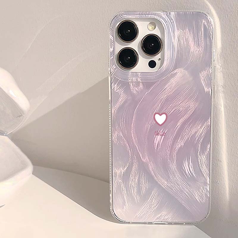 Simple Gradient Pink Heart Cas - Samsung Galaxy S25 ulasan dan harga