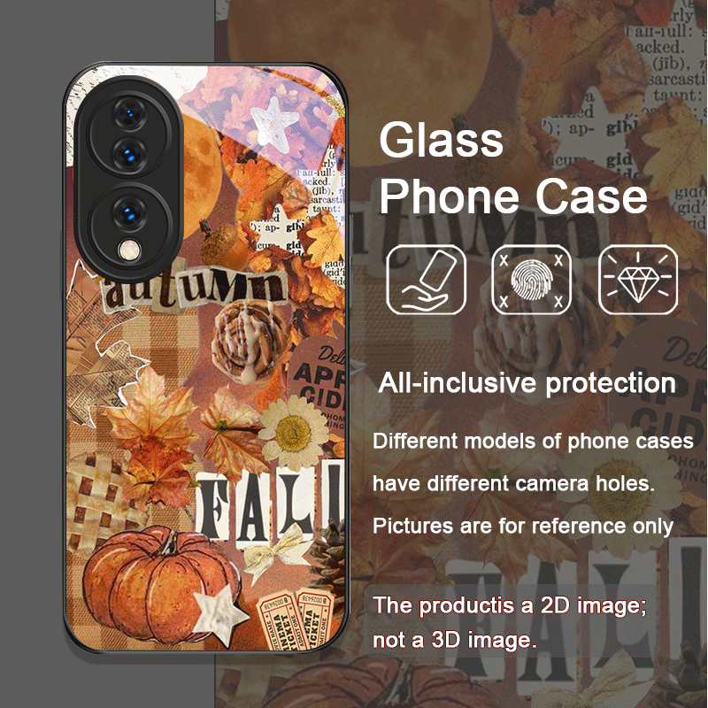 Retro Autumn Leaves Pumpkin Pl - Huawei Mate 60 ulasan dan harga