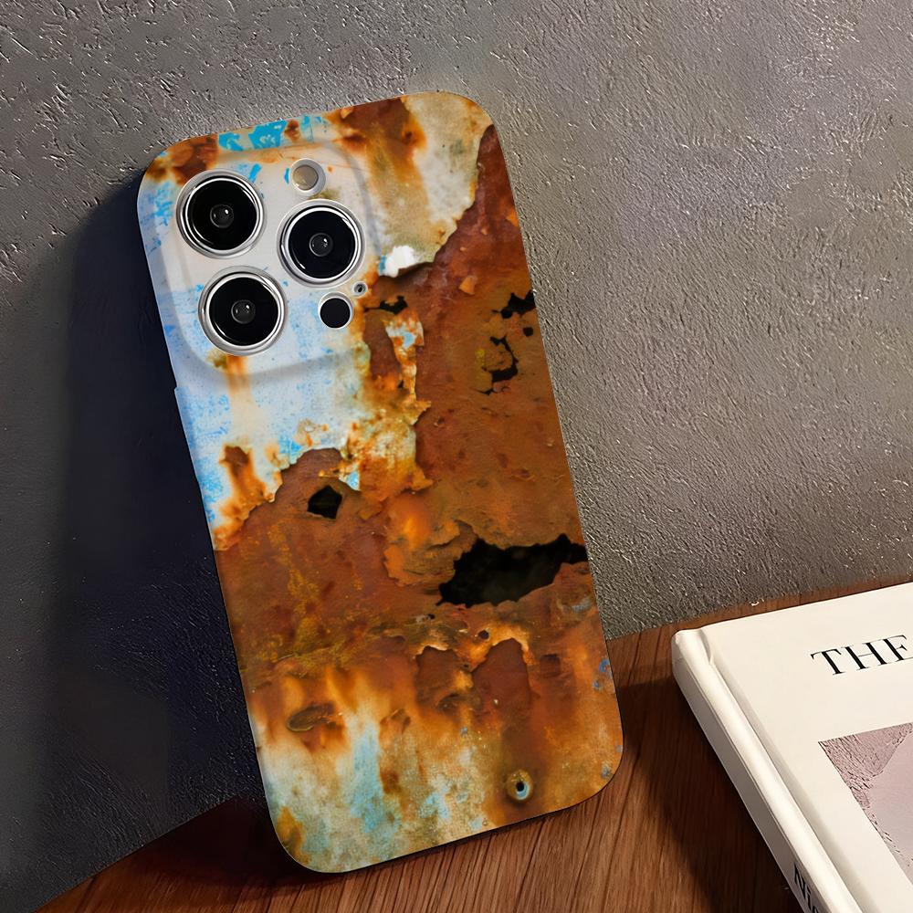 Rust texture Phone Case Straig - Apple Iphone 15 Pro Max ulasan dan harga